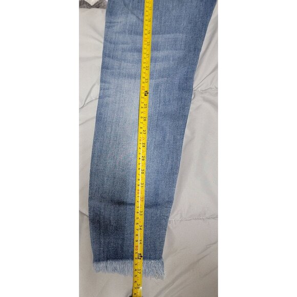 KanCan Womens Size 11/29 High Rise Super Skinny Rosie Medium Wash Button Fly - Picture 10 of 10